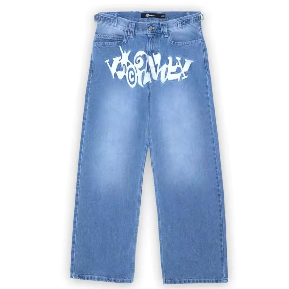 Jeans men's , loose straight leg pants