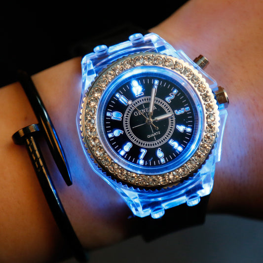 Trendy LED Luminous Watch for Couples