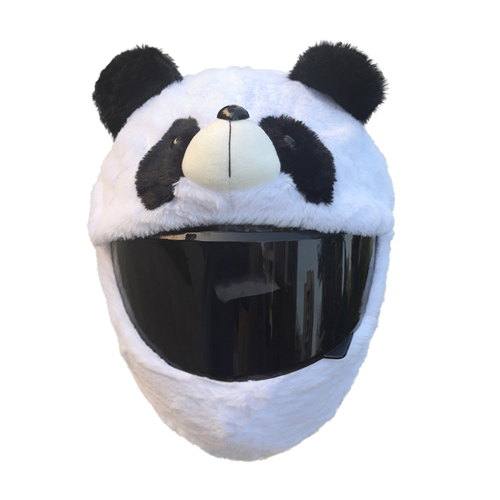 Animal helmet protective cover