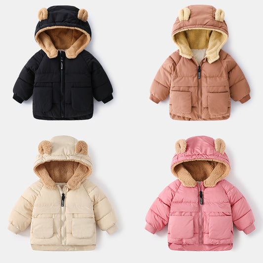Tedd Cotton Coat for Kids Winter Boys Girls Jacket