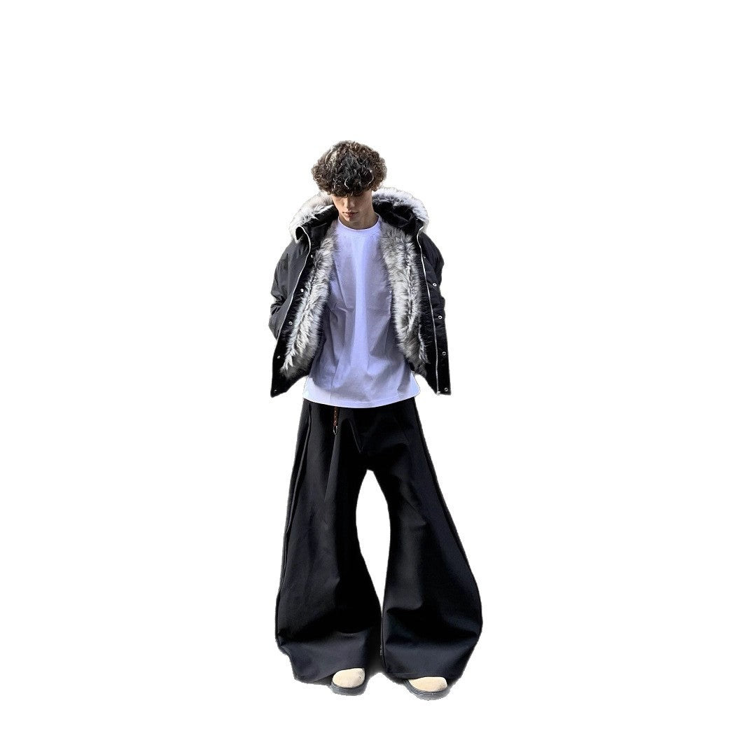 Jacket Coat for Men and Women, Thickened Short Workwear - NB