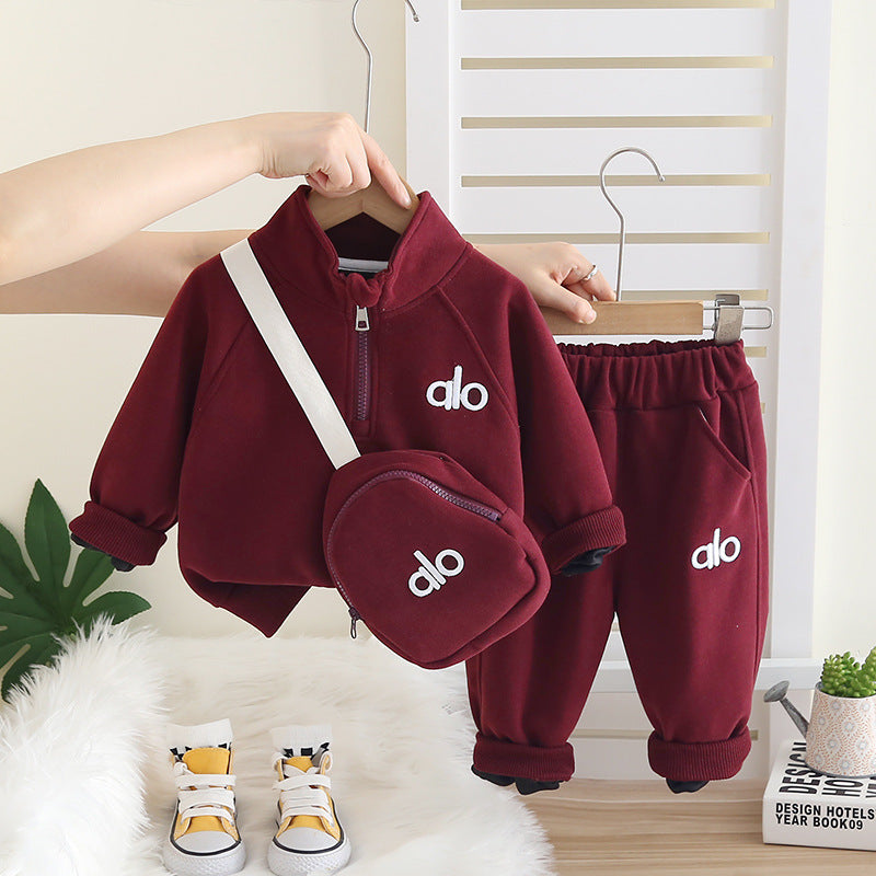 ALO Boys and Girls Two-Piece Set for 0-4 Years Kids