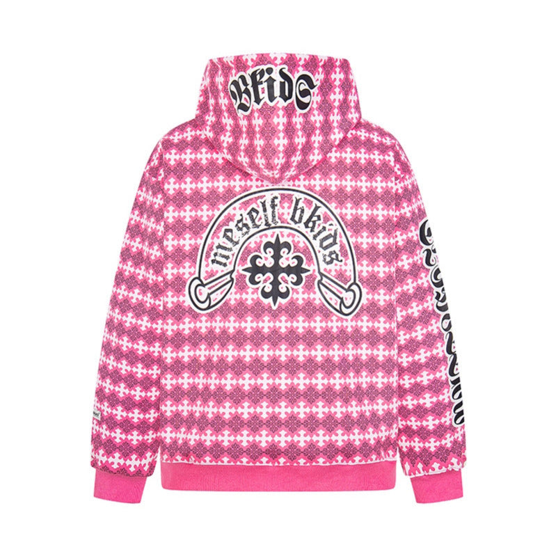 "Hooded Unisex" Sweatshirt Loose Fit Fashion "Couple Jacket"