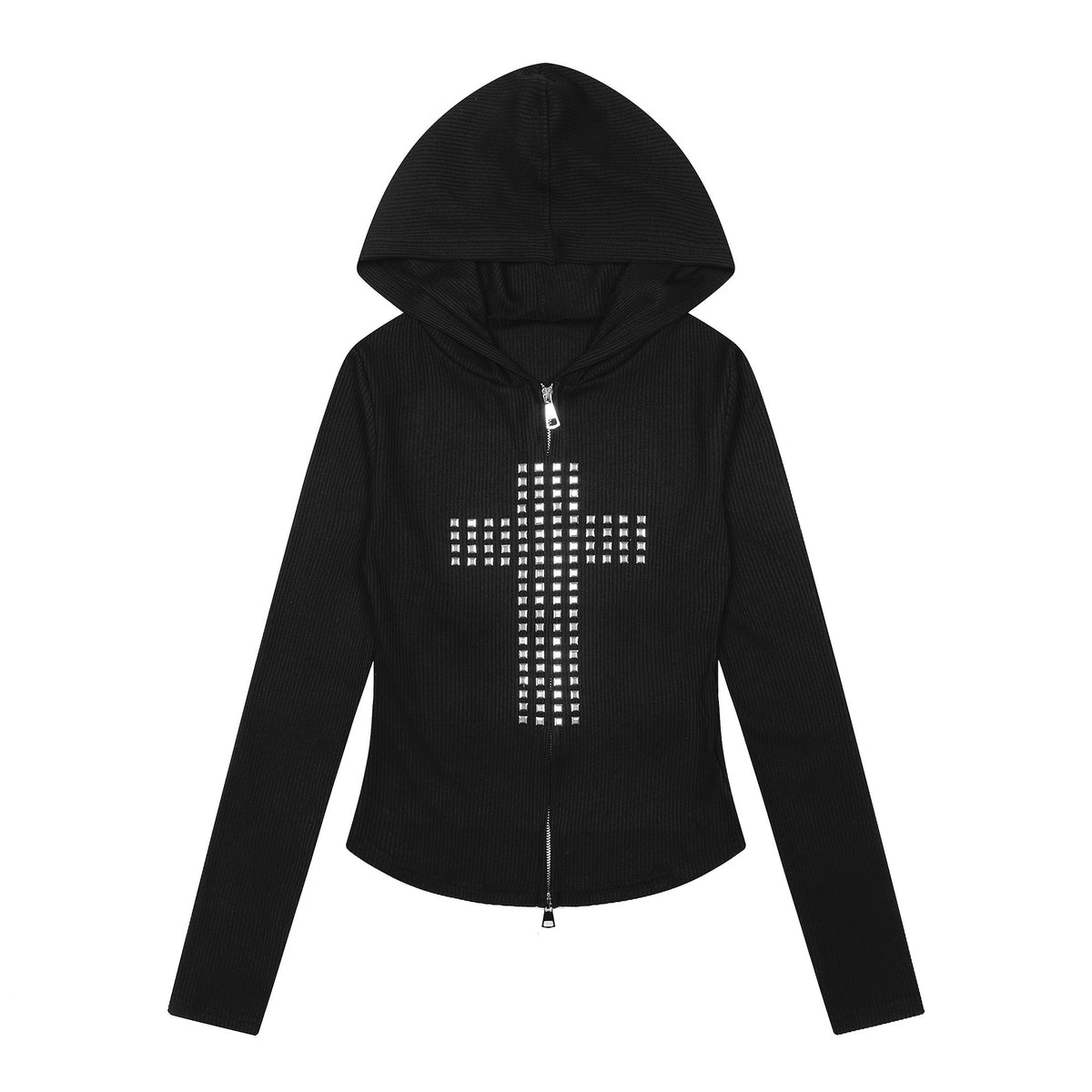 crooss Graphic slim zip -up