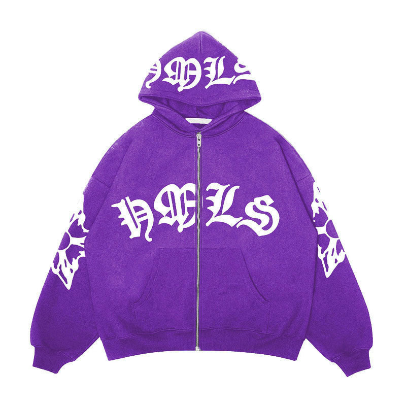 Ultra limit Zipper hoodie oversized