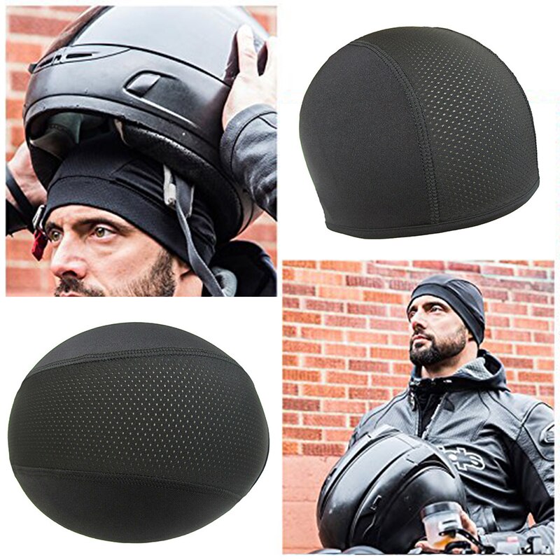 Motorcycle Moisture Wicking Cooling Skull -Gorra ajustable para motocicleta.
