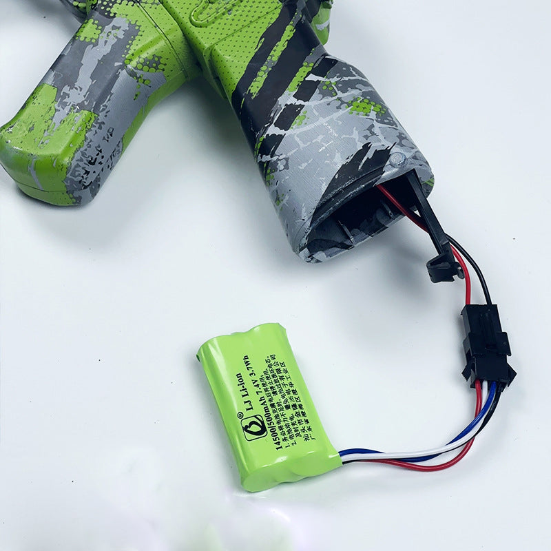 AK Electric high-speed continuous firing AK boy soft bullet toy gun