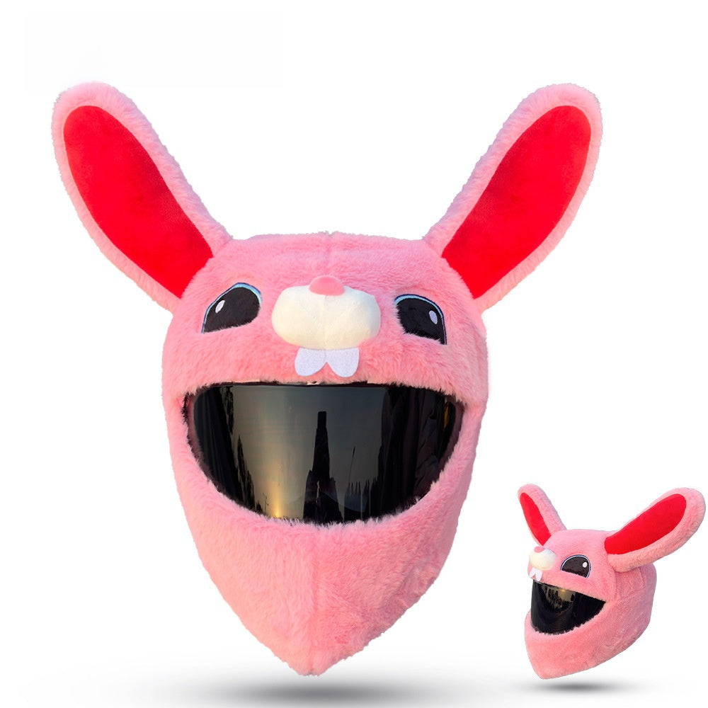 Animal helmet protective cover