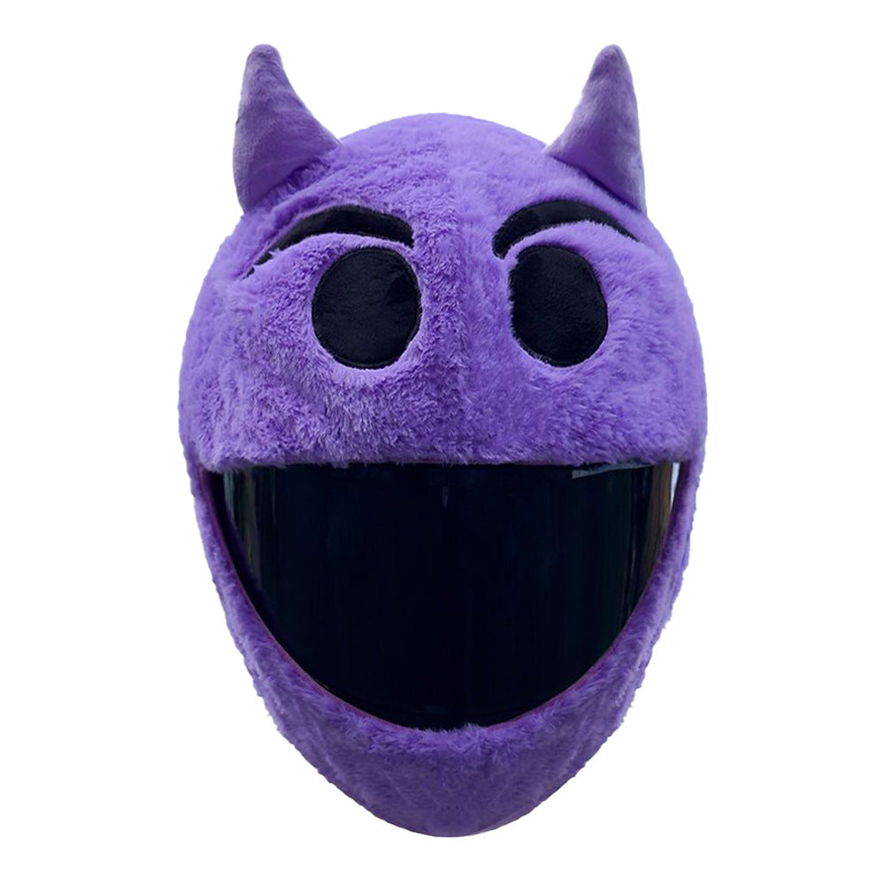 Animal helmet protective cover