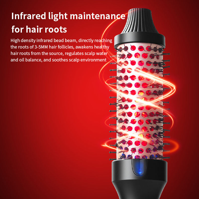 Roller hairbrush