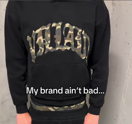 Leopard Print Casual Sports Unisex Hooded Sweatshirt