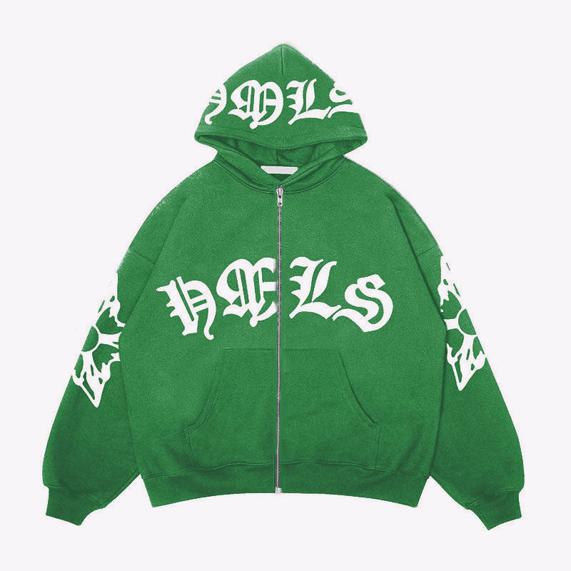 Ultra limit Zipper hoodie oversized