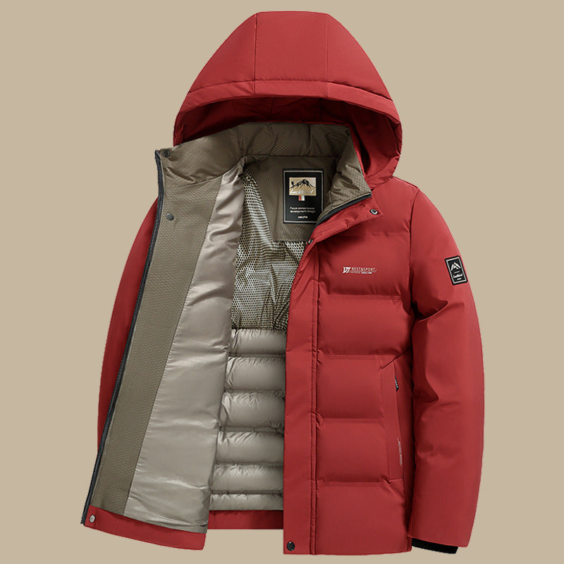 New Cotton Coat Thermal Thickened Oversized Winter Jacket MENS-NB