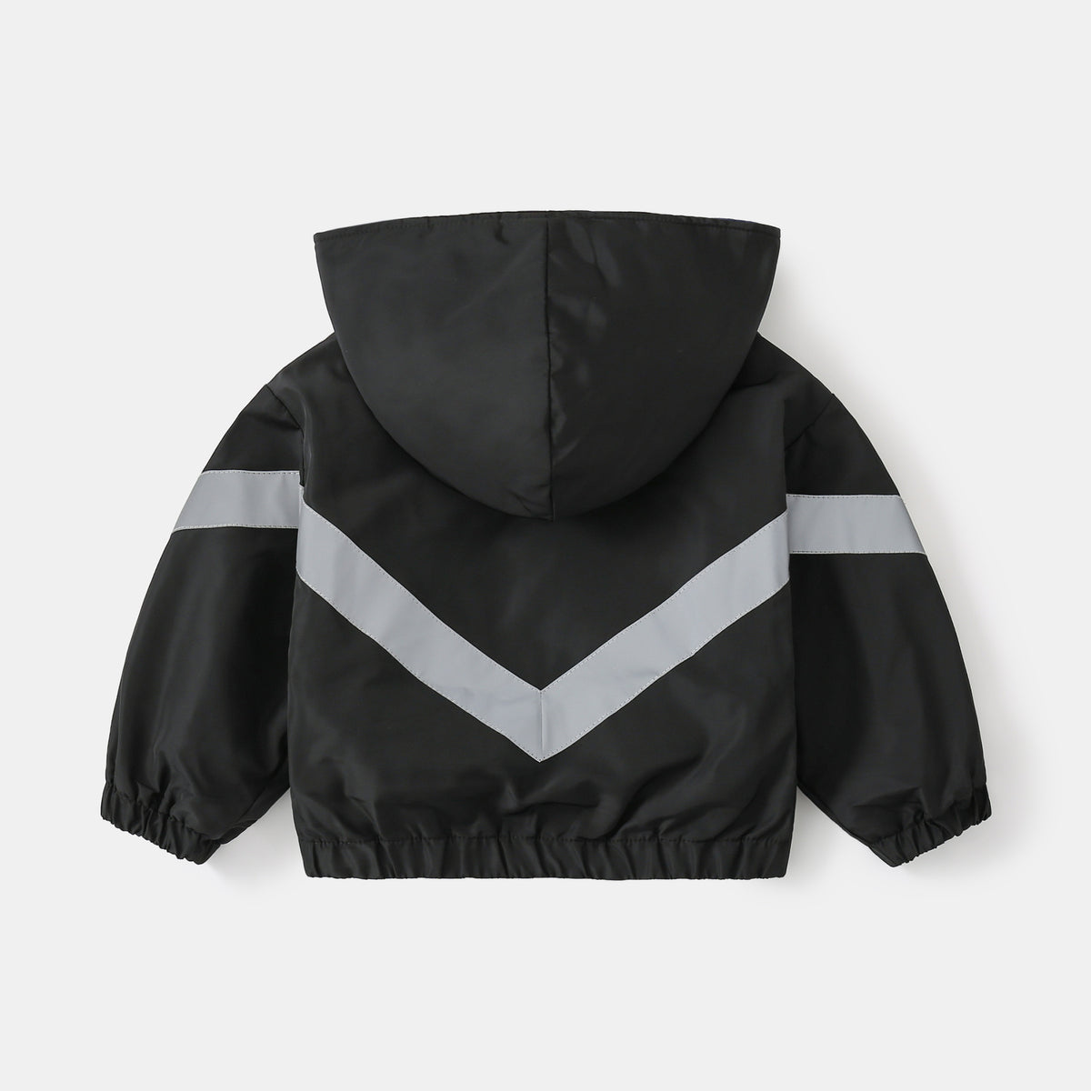 Mid-Size Children's Hooded Long Sleeve Zip-up Jacket