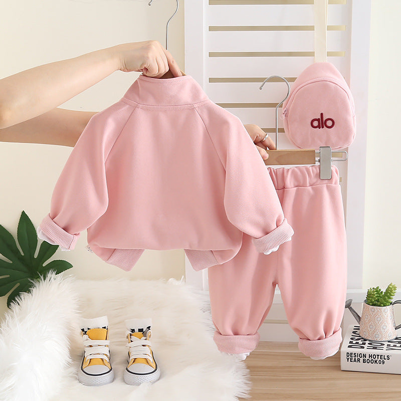 ALO Boys and Girls Two-Piece Set for 0-4 Years Kids