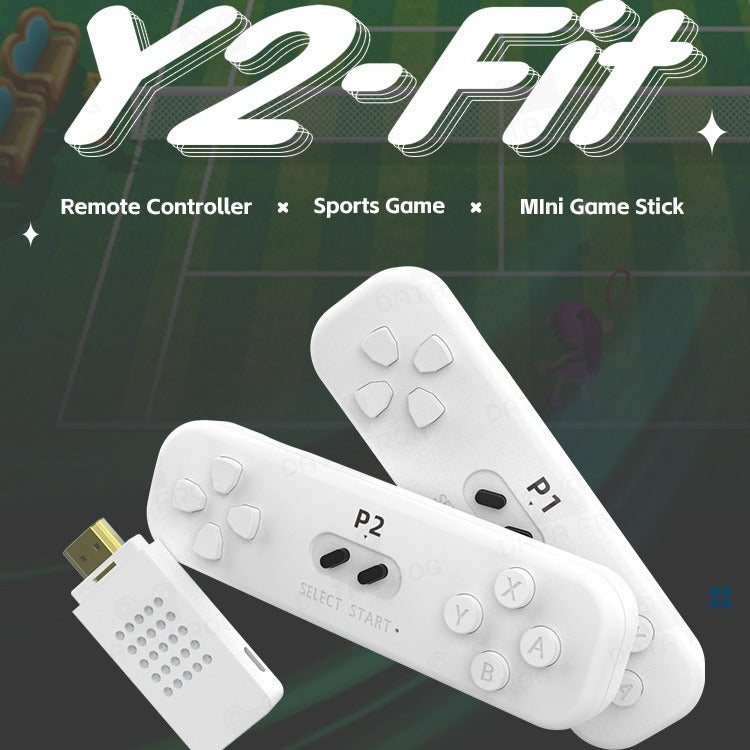 New Home TV Sports Game Console Y2 FIT Interactive Upgraded Version Fruit Cutting Running Game Console