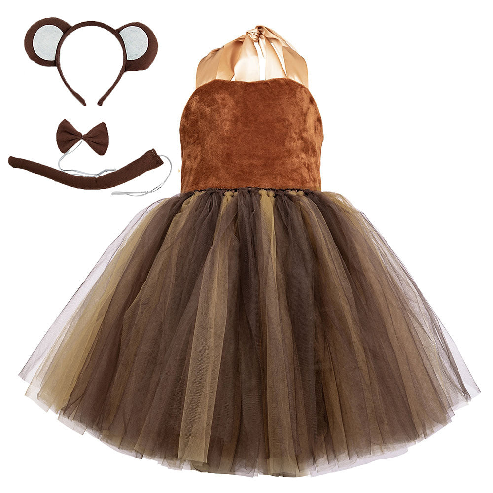 Cosplay Elephant Dress for Halloween Party and Festival Performance - Cute Animal Costume