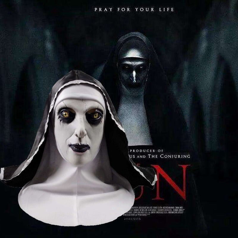 Soul Summoning 2 Sister Mask Halloween Horror Makeup Mask Trick Ghost Face