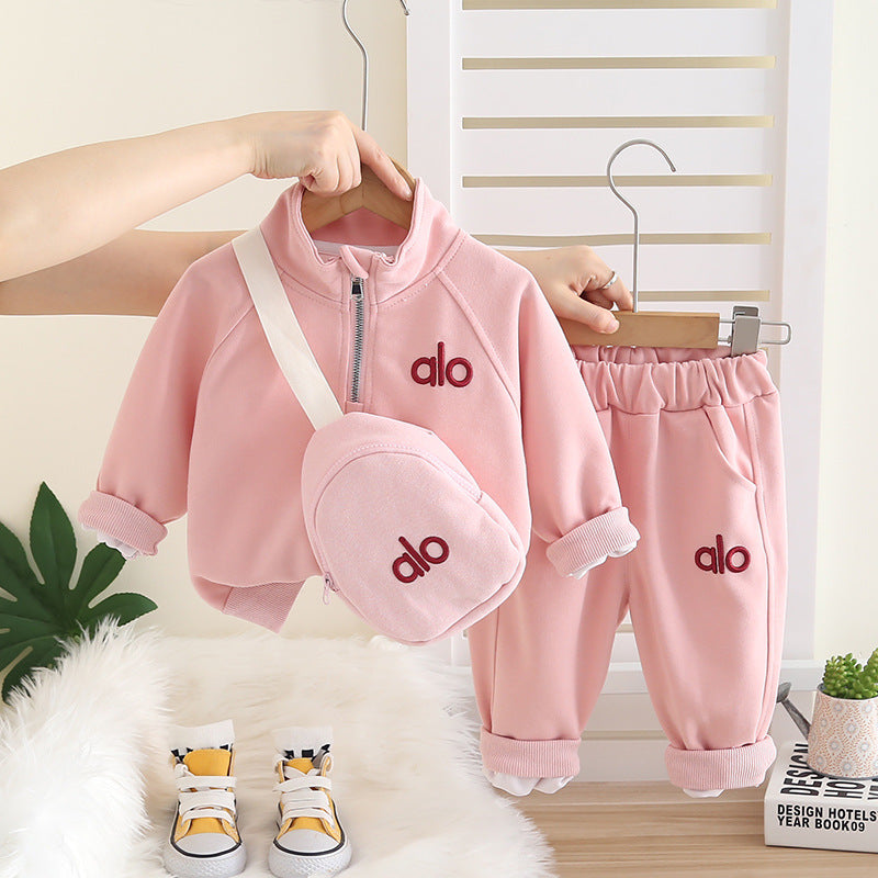 ALO Boys and Girls Two-Piece Set for 0-4 Years Kids