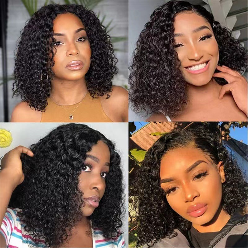 Women Short Curly Wig - Seasonal wig