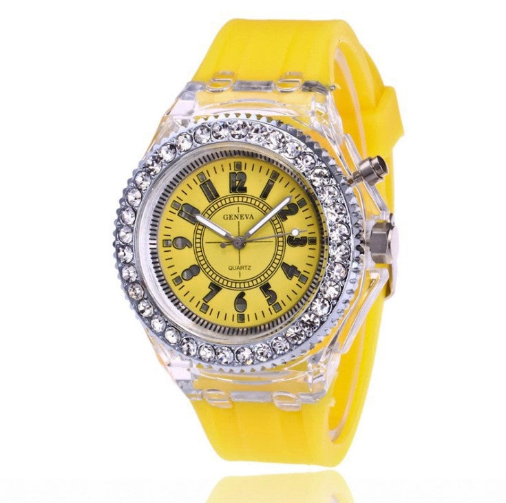 Trendy LED Luminous Watch for Couples