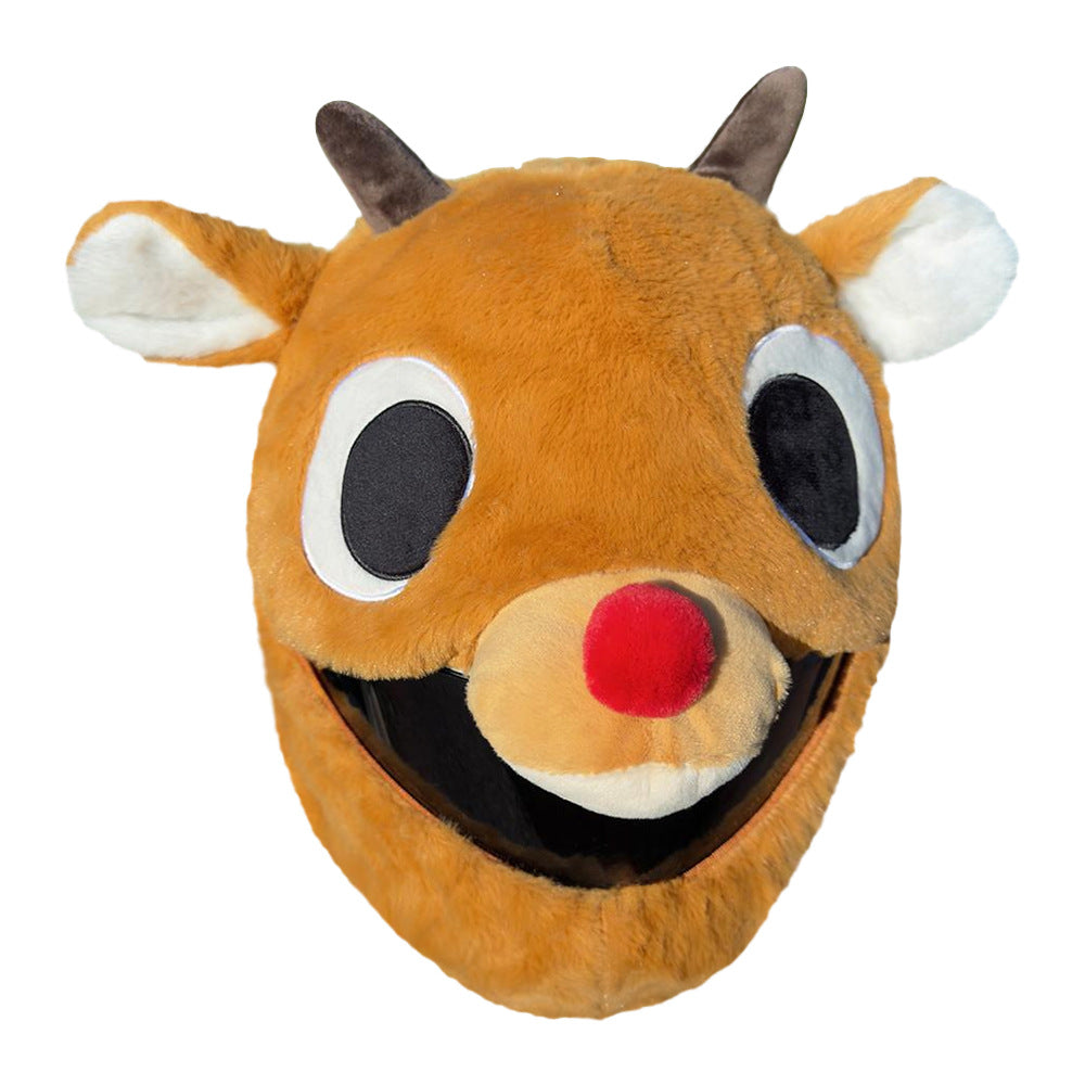 Animal helmet protective cover