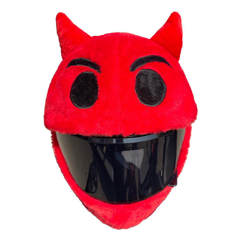 Animal helmet protective cover
