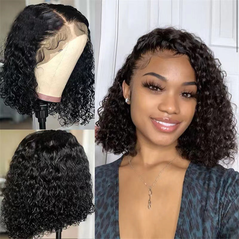Women Short Curly Wig - Seasonal wig