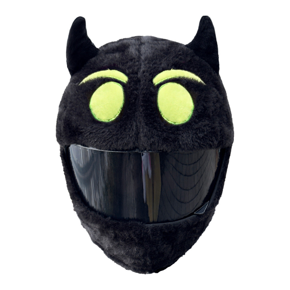 Animal helmet protective cover