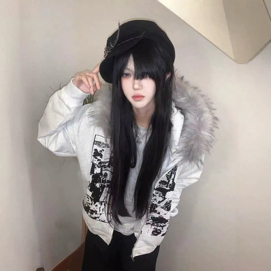 Hooded pullover hoodie No La baje