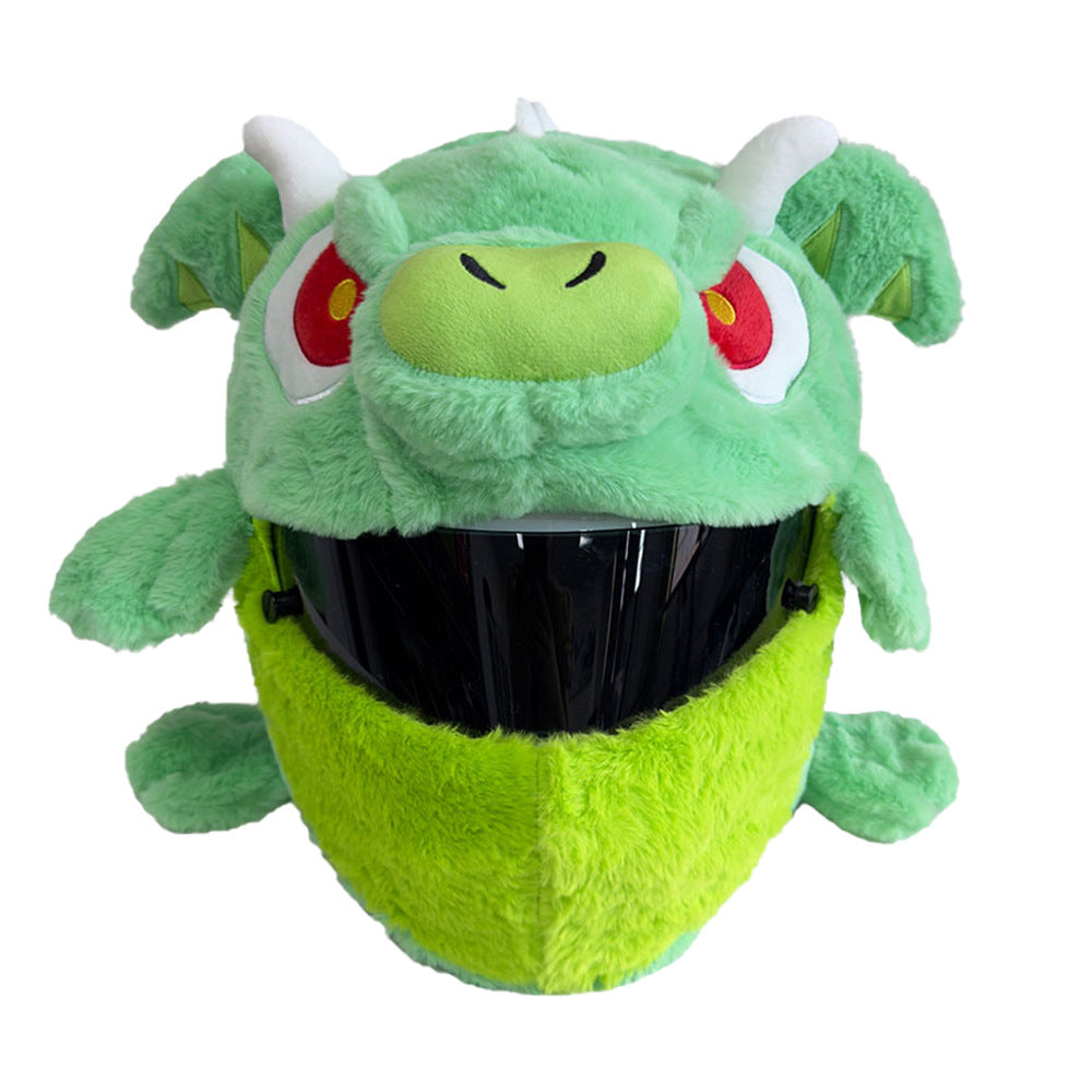 Animal helmet protective cover