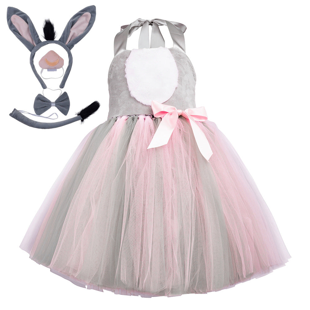 Cosplay Elephant Dress for Halloween Party and Festival Performance - Cute Animal Costume