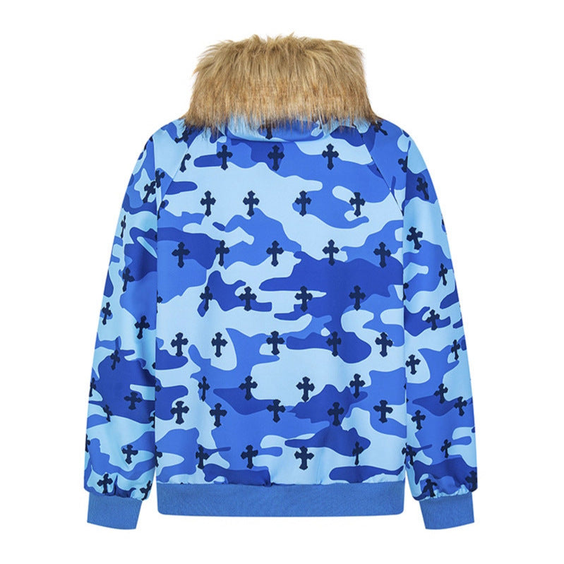 Women's Hooded Zip-Up Jacket Loose Sweatshirt Coat