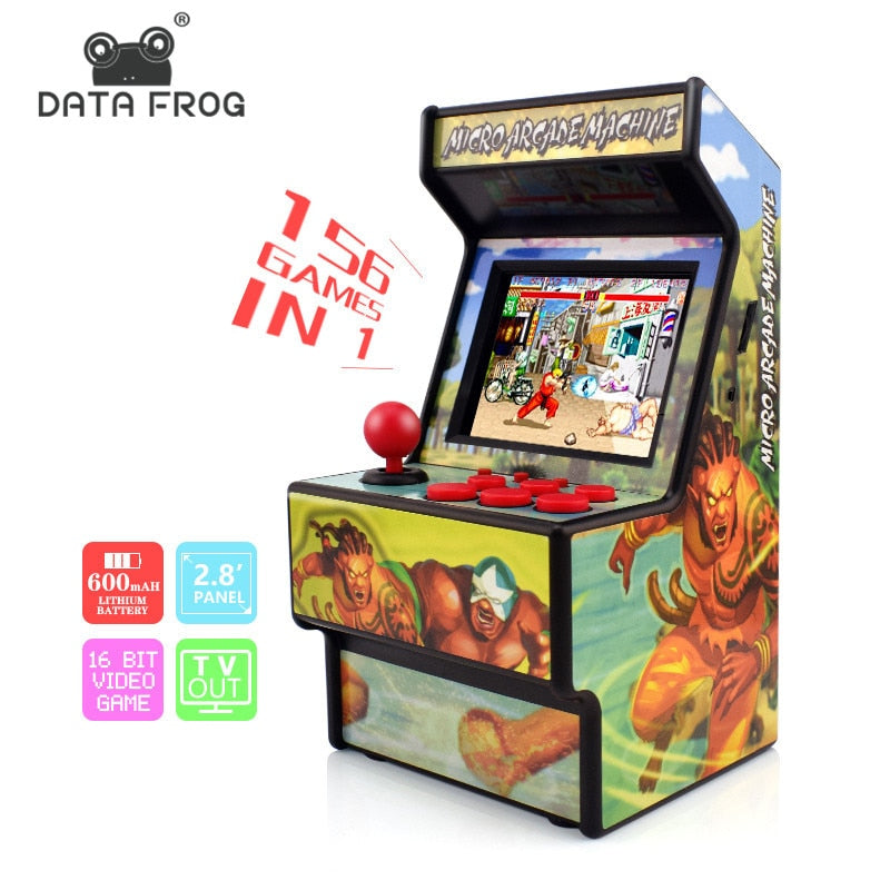 THE BEST PRIME GAME 2026 - Retro Mini Arcade Handheld Game Console 16-Bit Game Player with 156 Built-in Classic Games, Toy Gift for Kids