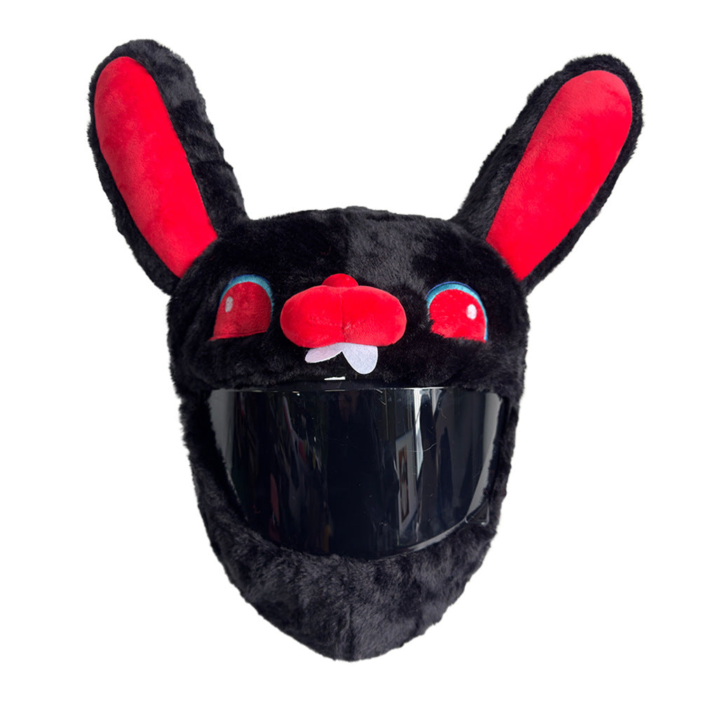 Animal helmet protective cover
