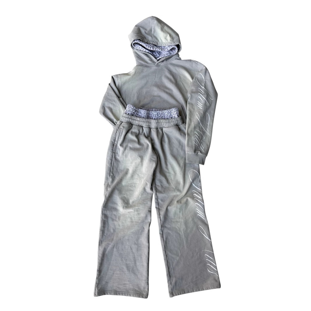 Set Punk Print Hoodie and Sweatpants "NO LA BAJE" UNISEX