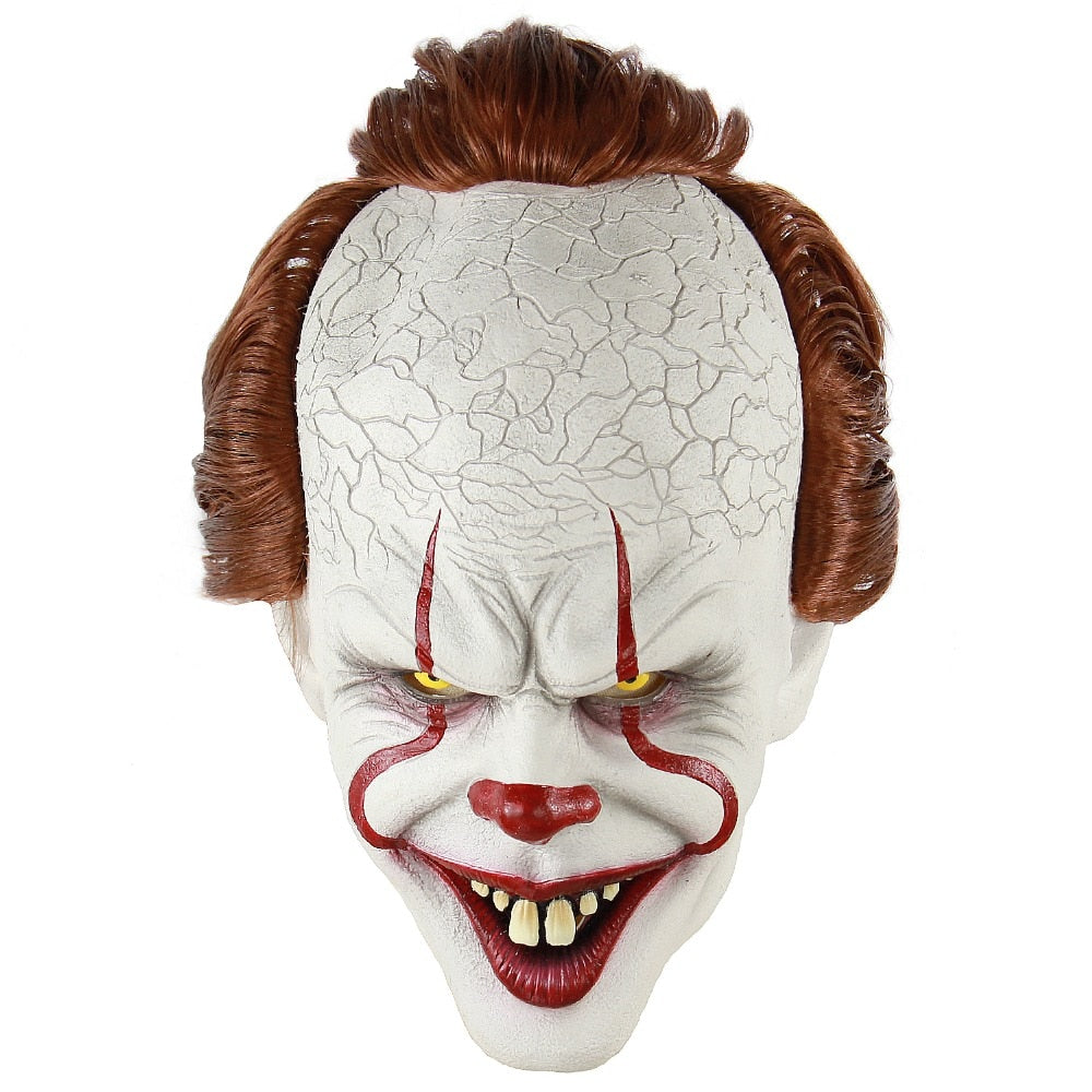 Stephen King's It Pennywise Horror Clown Mask Joker Mask Clown Mask Halloween