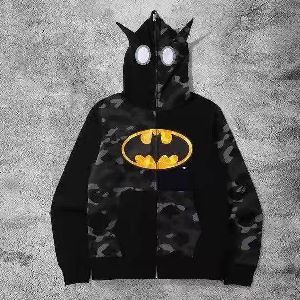New trendy cartoon with zipper and hoodie for teenagers' NLB