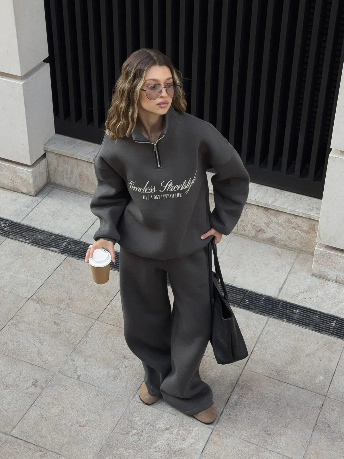 Oversize Letter Tracksuit