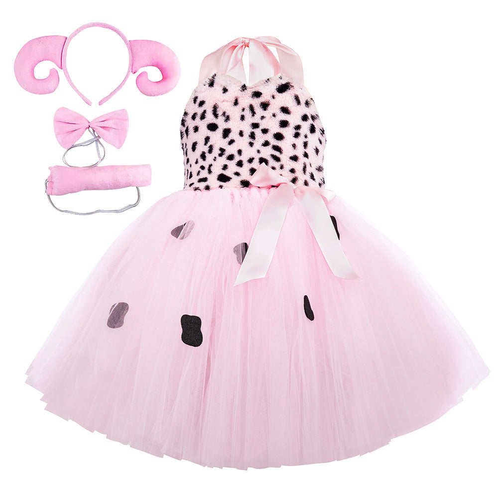 Cosplay Elephant Dress for Halloween Party and Festival Performance - Cute Animal Costume