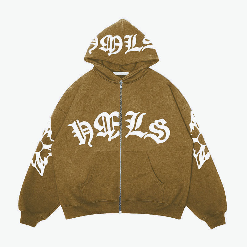 Ultra limit Zipper hoodie oversized