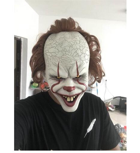 Stephen King's It Pennywise Horror Clown Mask Joker Mask Clown Mask Halloween