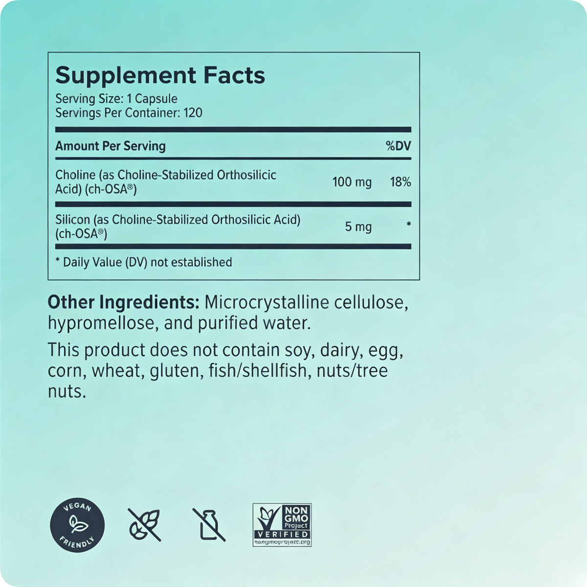 NO LA BAJE' Collagen capsules Hair, Skin & Nails -120 capsules
