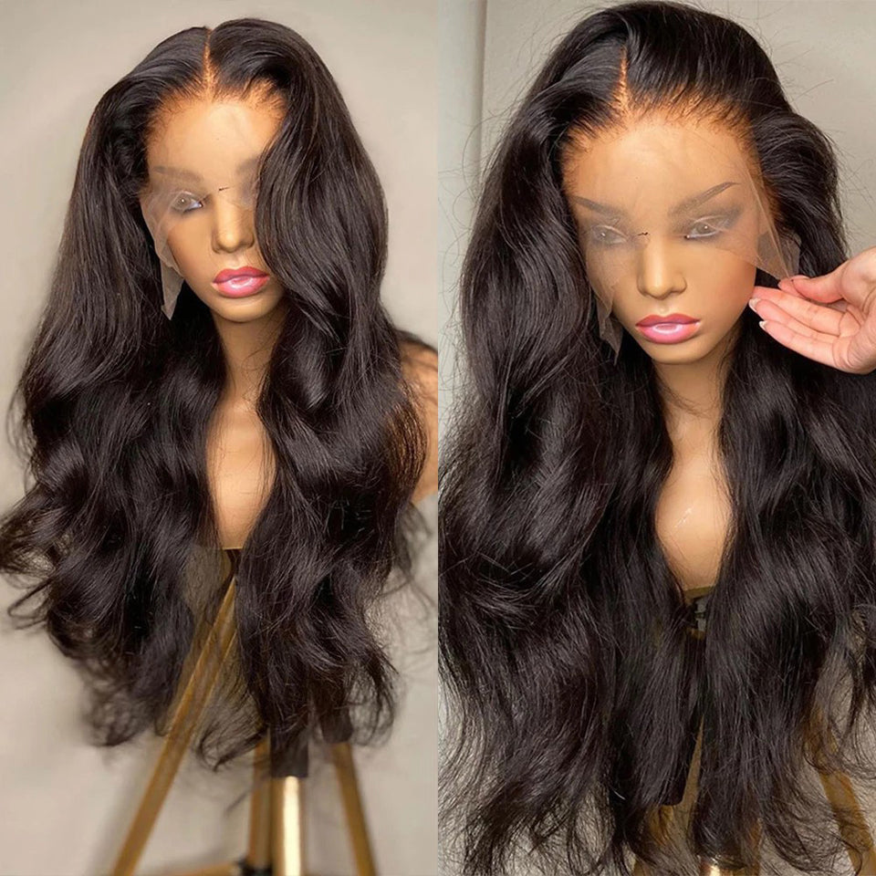Lace Front Wig Body Wave Human Hair. Pre-Plucked NLB 100%