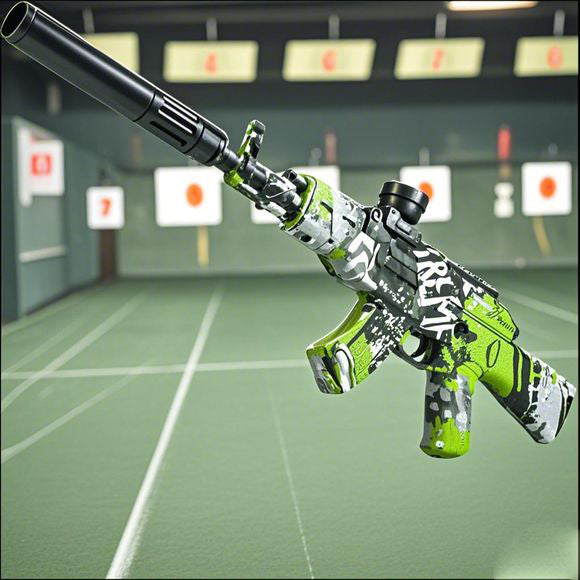 AK Electric high-speed continuous firing AK boy soft bullet toy gun
