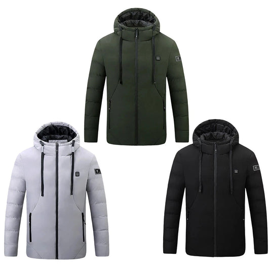 NO LA BAJE USB HEATED JACKET-4-ZONE SMART Heating.