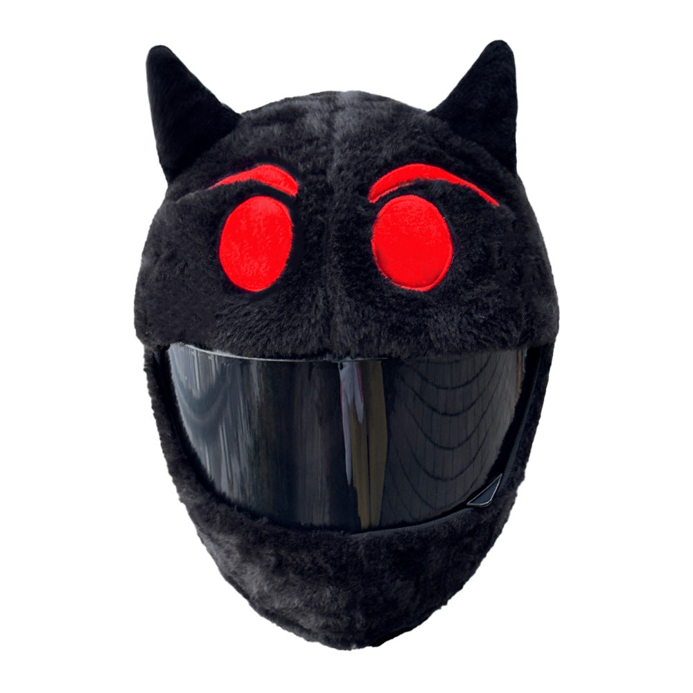 Animal helmet protective cover