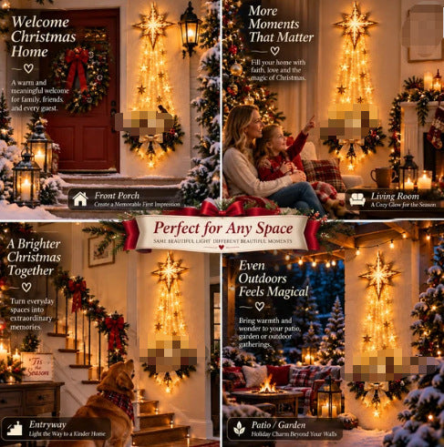 Lighted Nativity Wall Decor