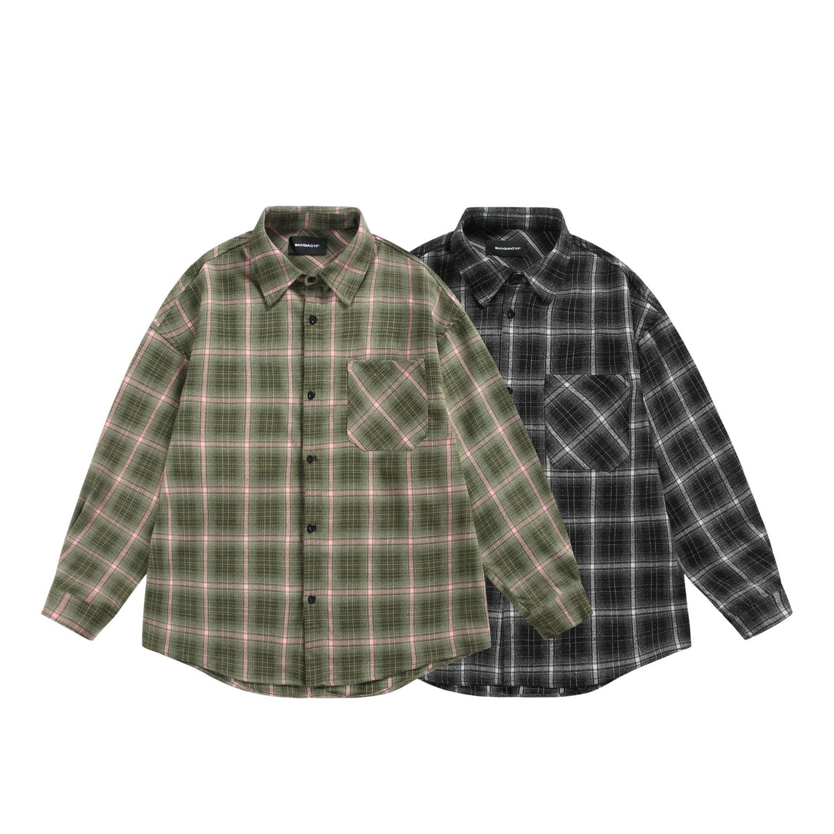 Urban streetwear Button-Up shirt