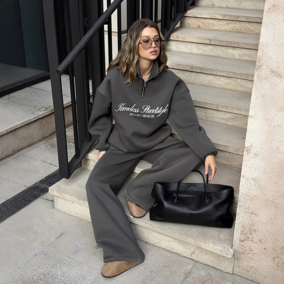 Oversize Letter Tracksuit